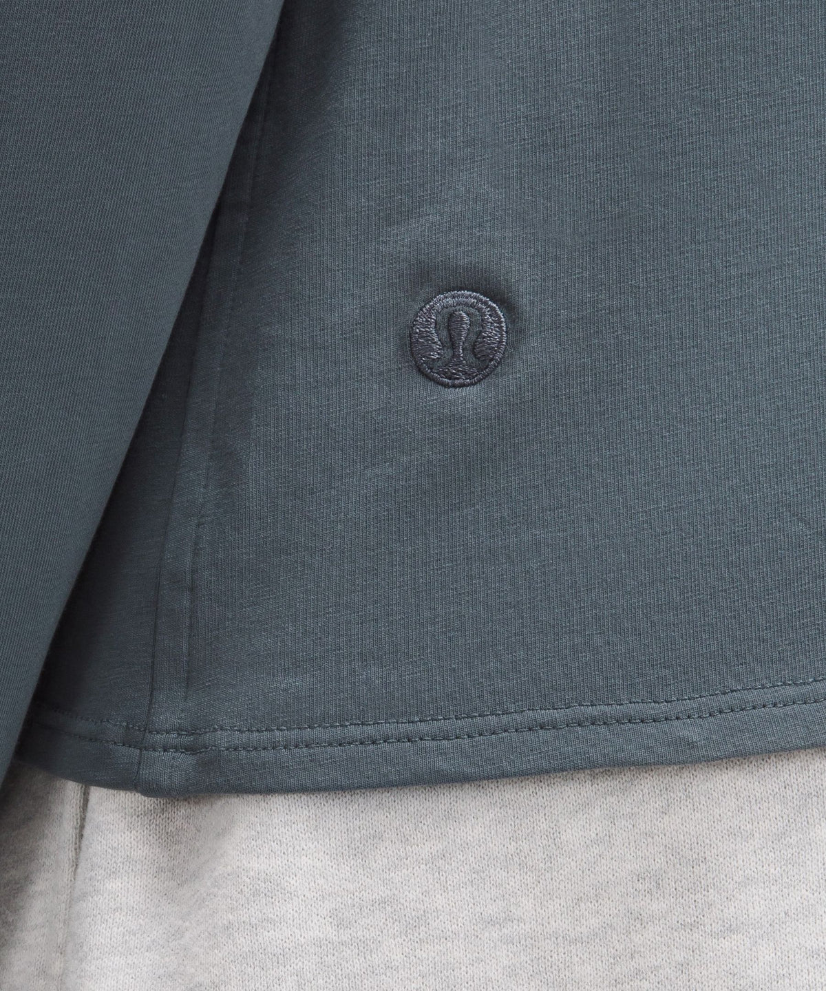 Organic Cotton Crewneck Long-Sleeve Shirt