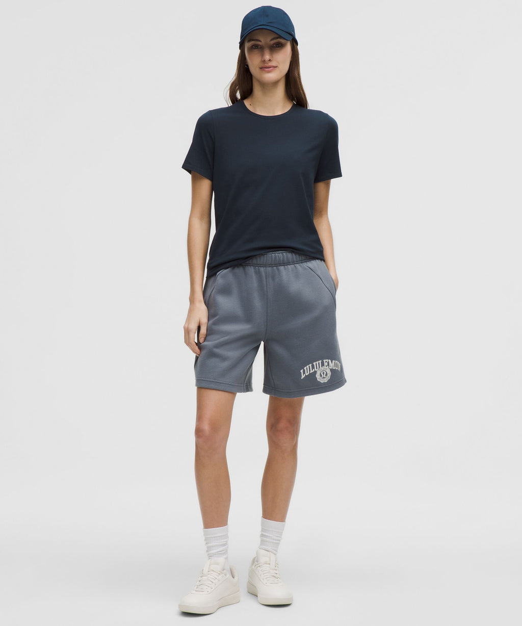 Organic Cotton Straight-Hem Crewneck T-Shirt