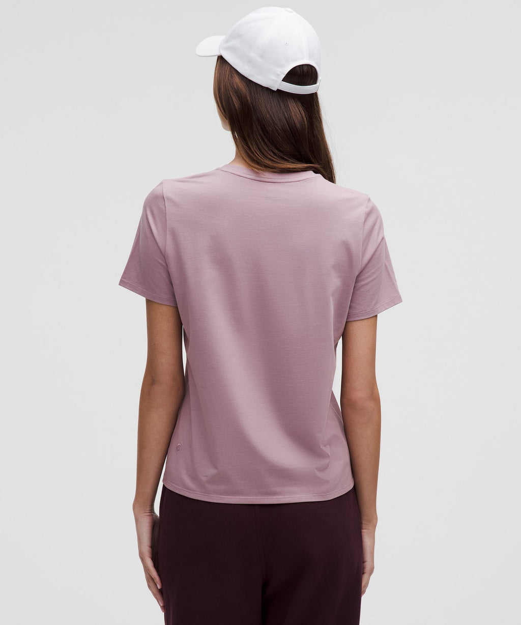Organic Cotton Straight-Hem Crewneck T-Shirt