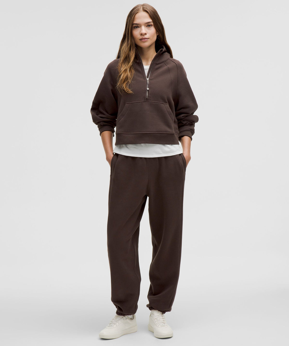 Scuba Oversized Half-Zip Hoodie