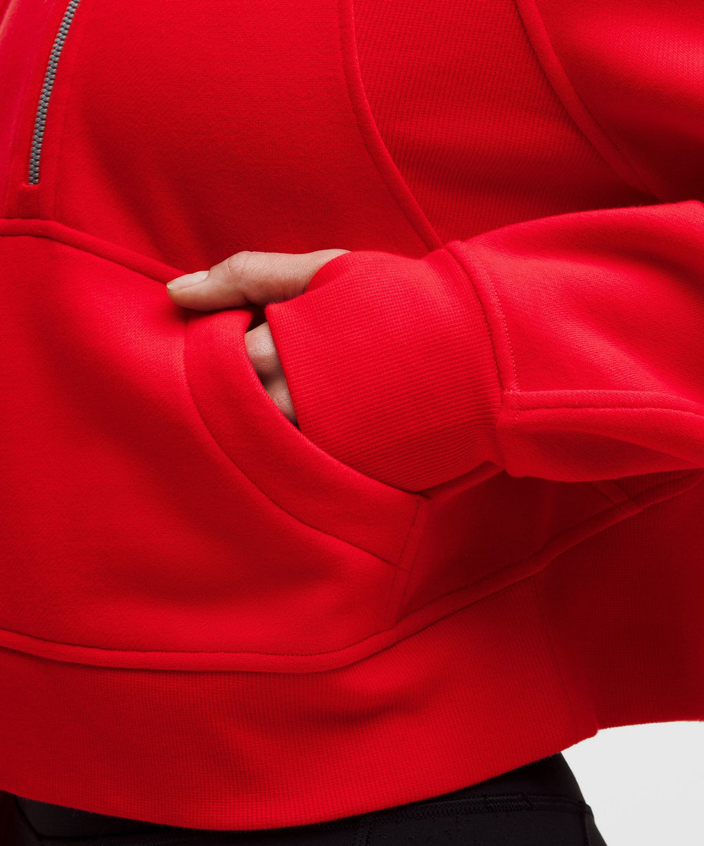 Scuba Oversized Half-Zip Hoodie