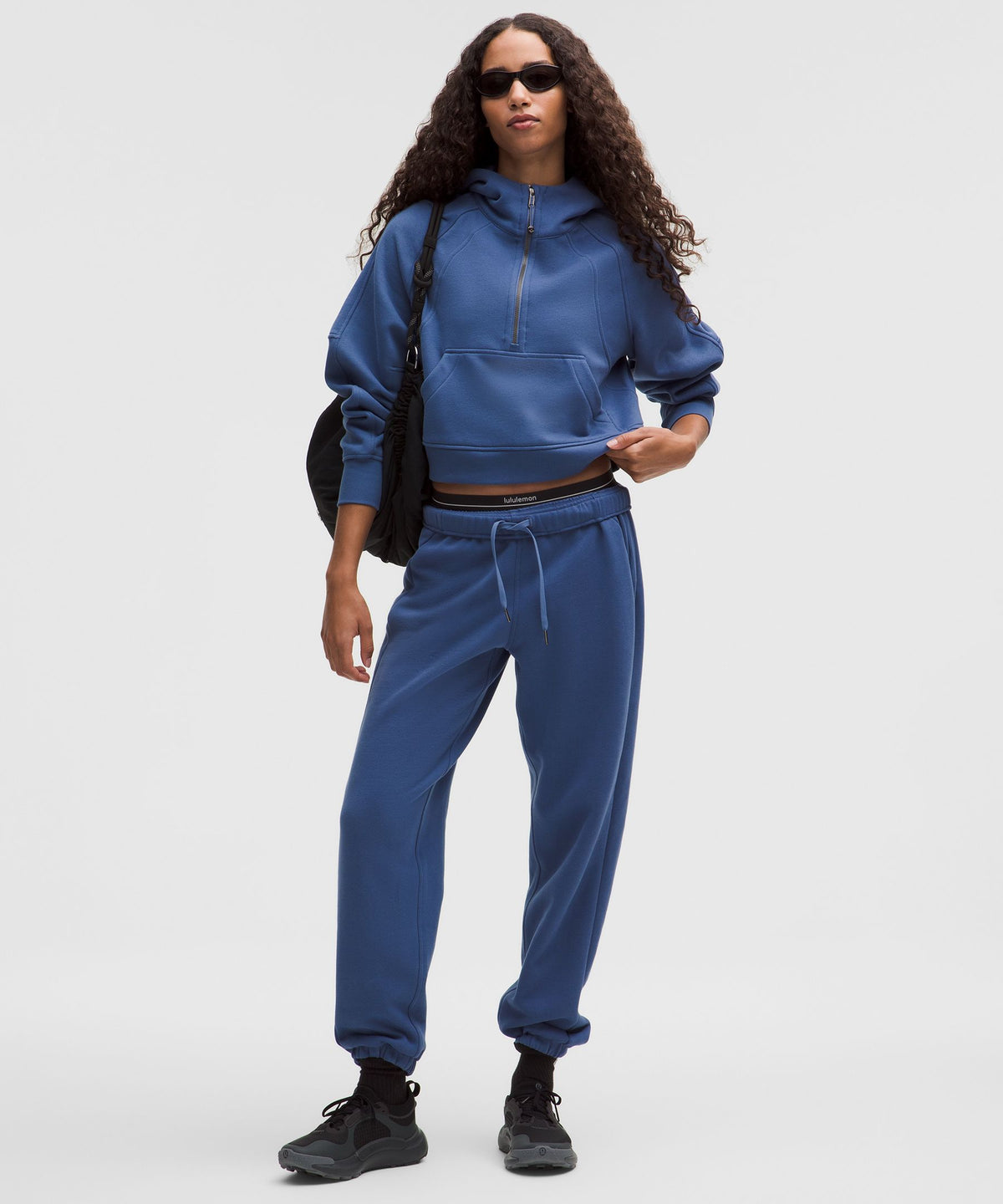 Scuba Oversized Half-Zip Hoodie