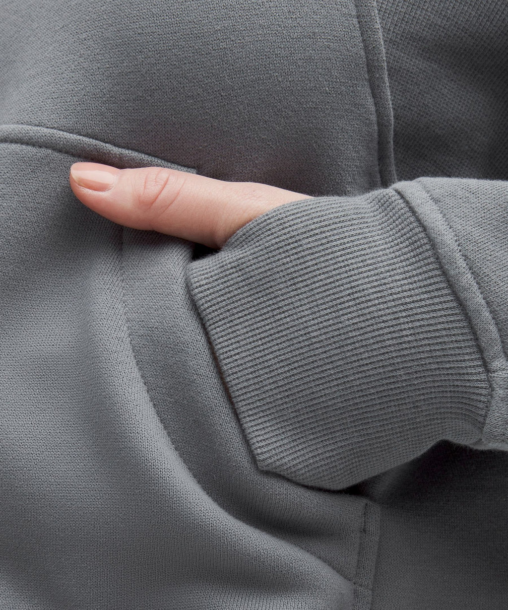 Scuba Oversized Half-Zip Hoodie