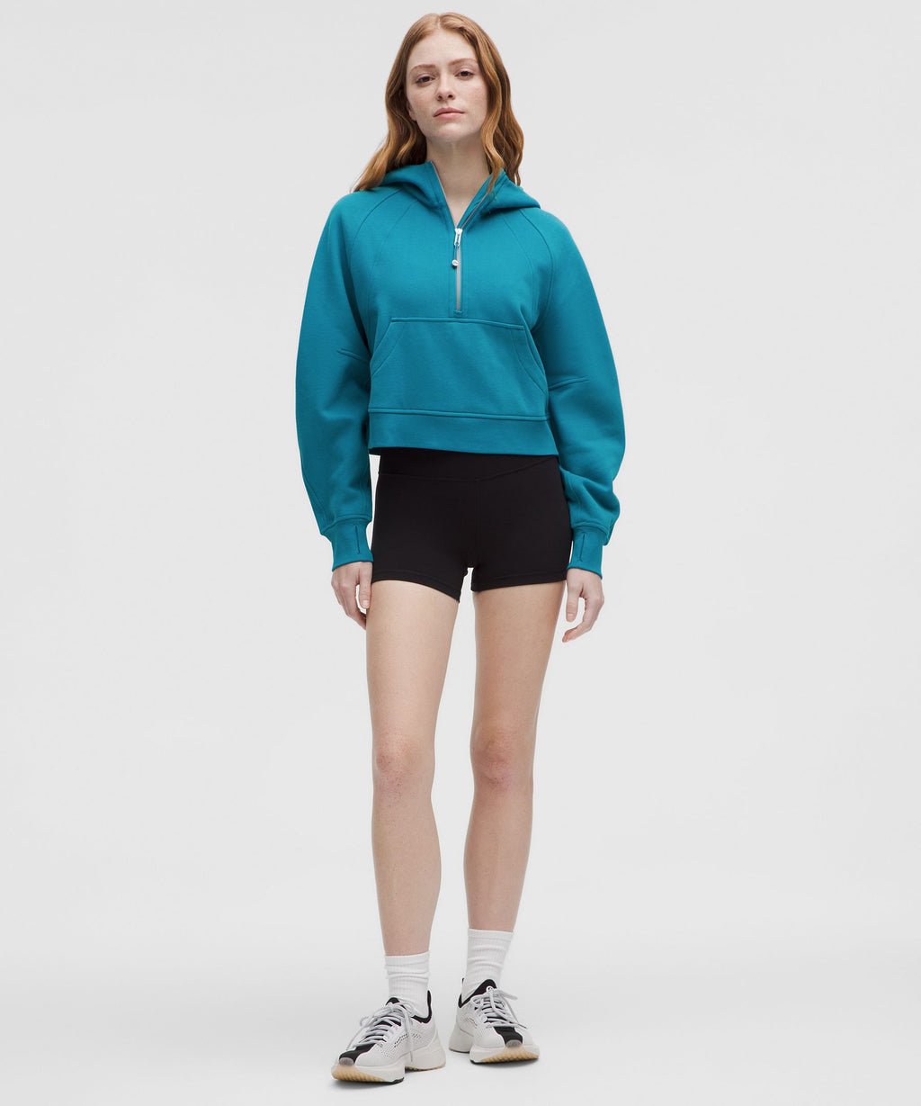 Scuba Oversized Half-Zip Hoodie