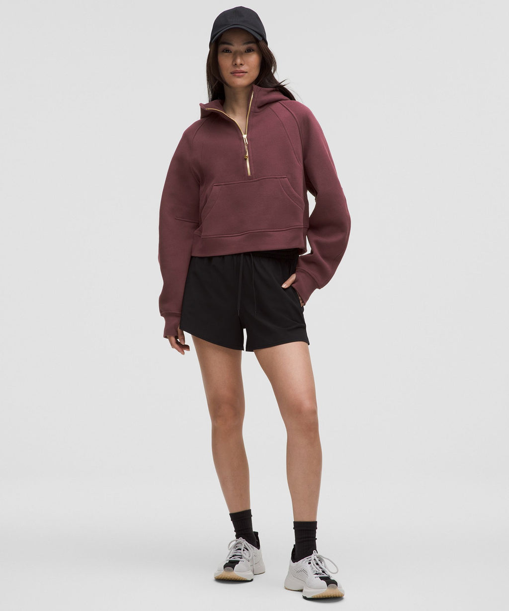 Scuba Oversized Half-Zip Hoodie
