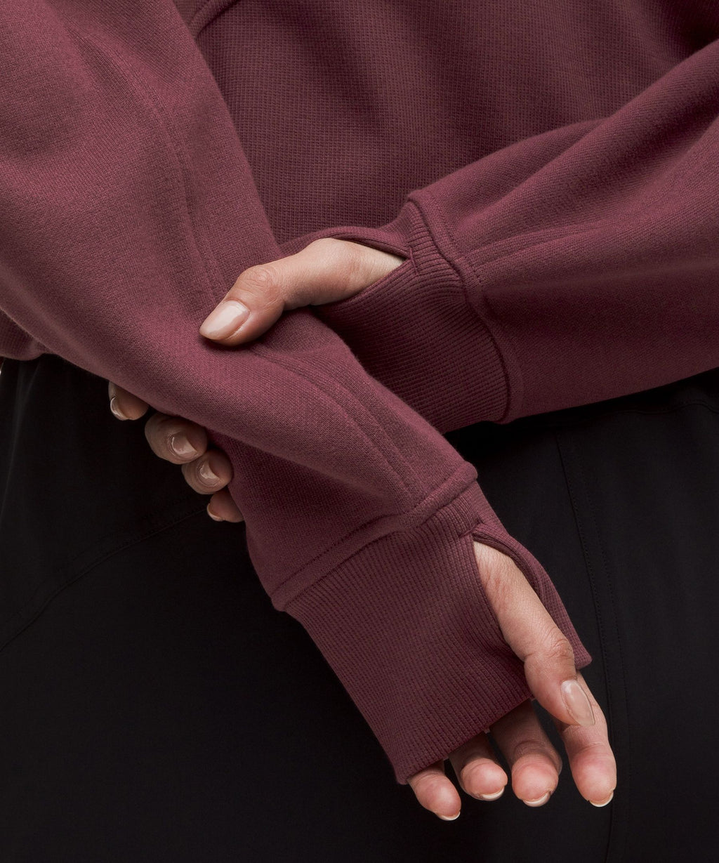 Scuba Oversized Half-Zip Hoodie