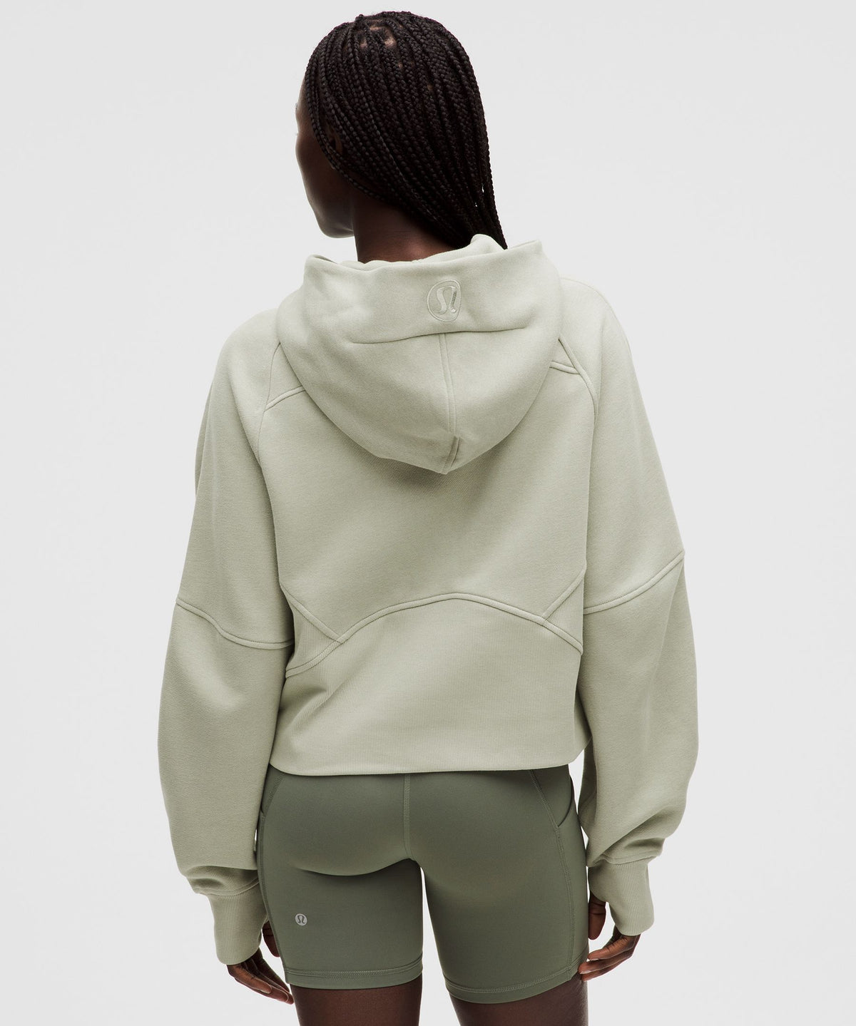 Scuba Oversized Half-Zip Hoodie