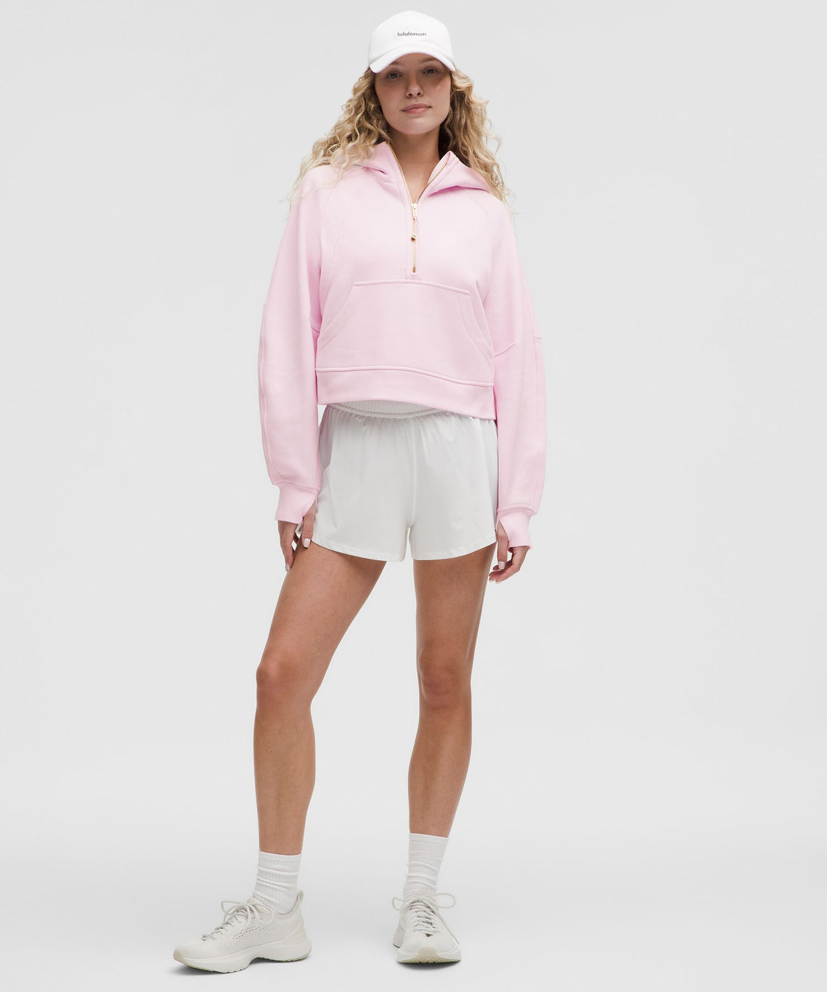 Scuba Oversized Half-Zip Hoodie