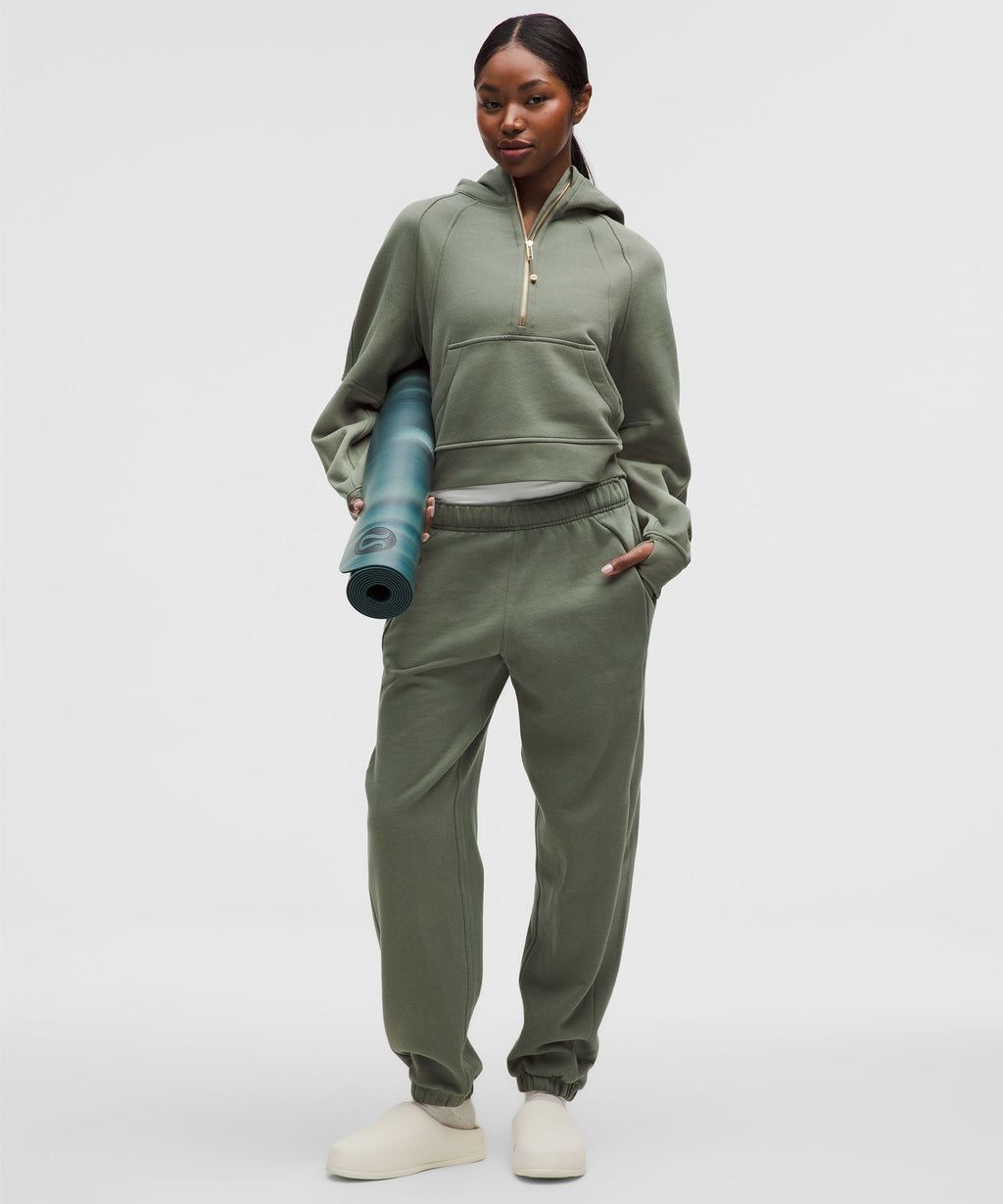 Scuba Oversized Half-Zip Hoodie