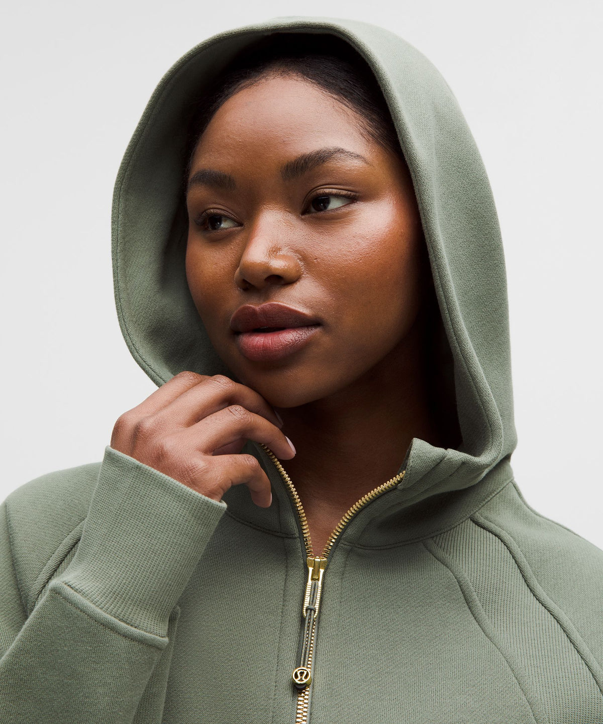 Scuba Oversized Half-Zip Hoodie