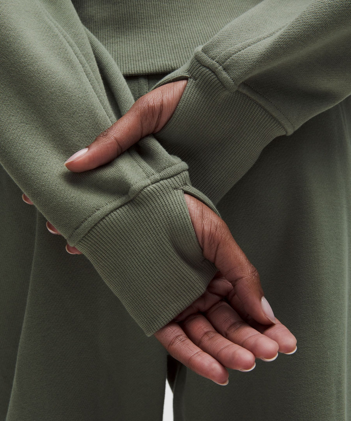 Scuba Oversized Half-Zip Hoodie