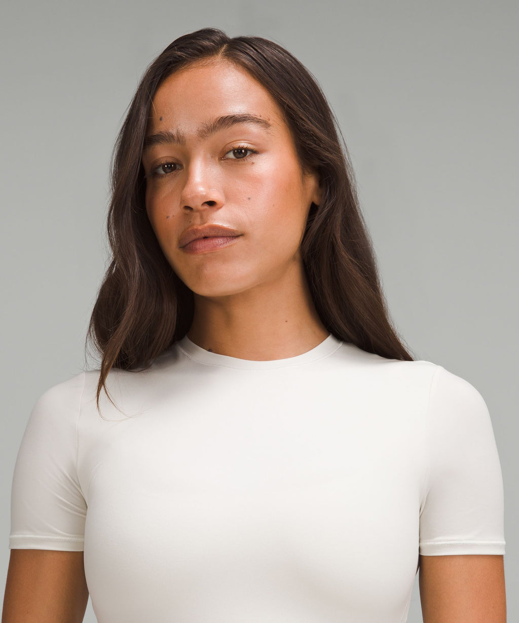 Wundermost Ultra-Soft Nulu Hip-Length Crewneck Shirt