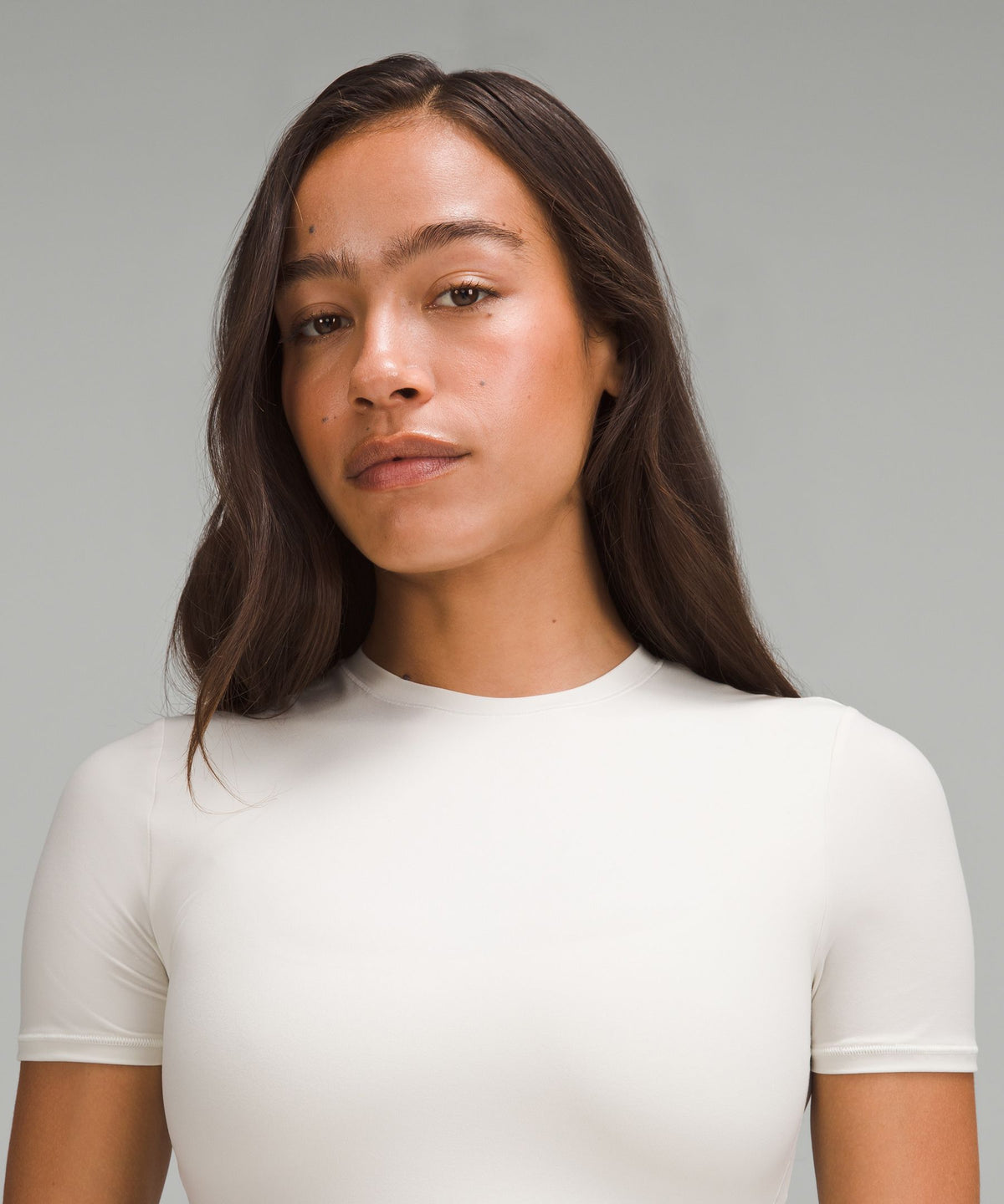 Wundermost Ultra-Soft Nulu Hip-Length Crewneck Shirt