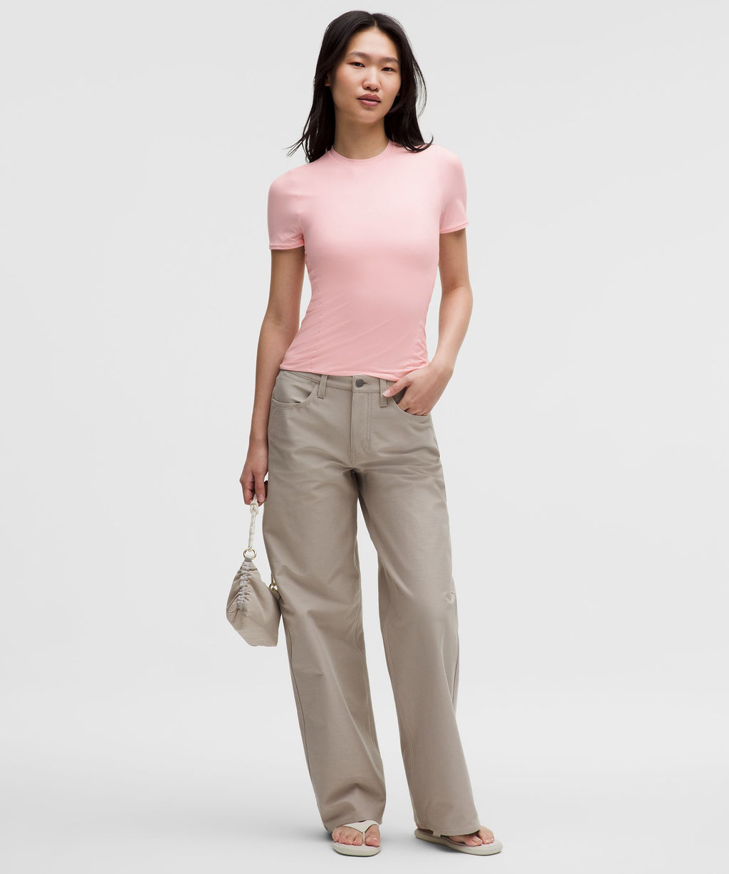 Wundermost Ultra-Soft Nulu Hip-Length Crewneck Shirt
