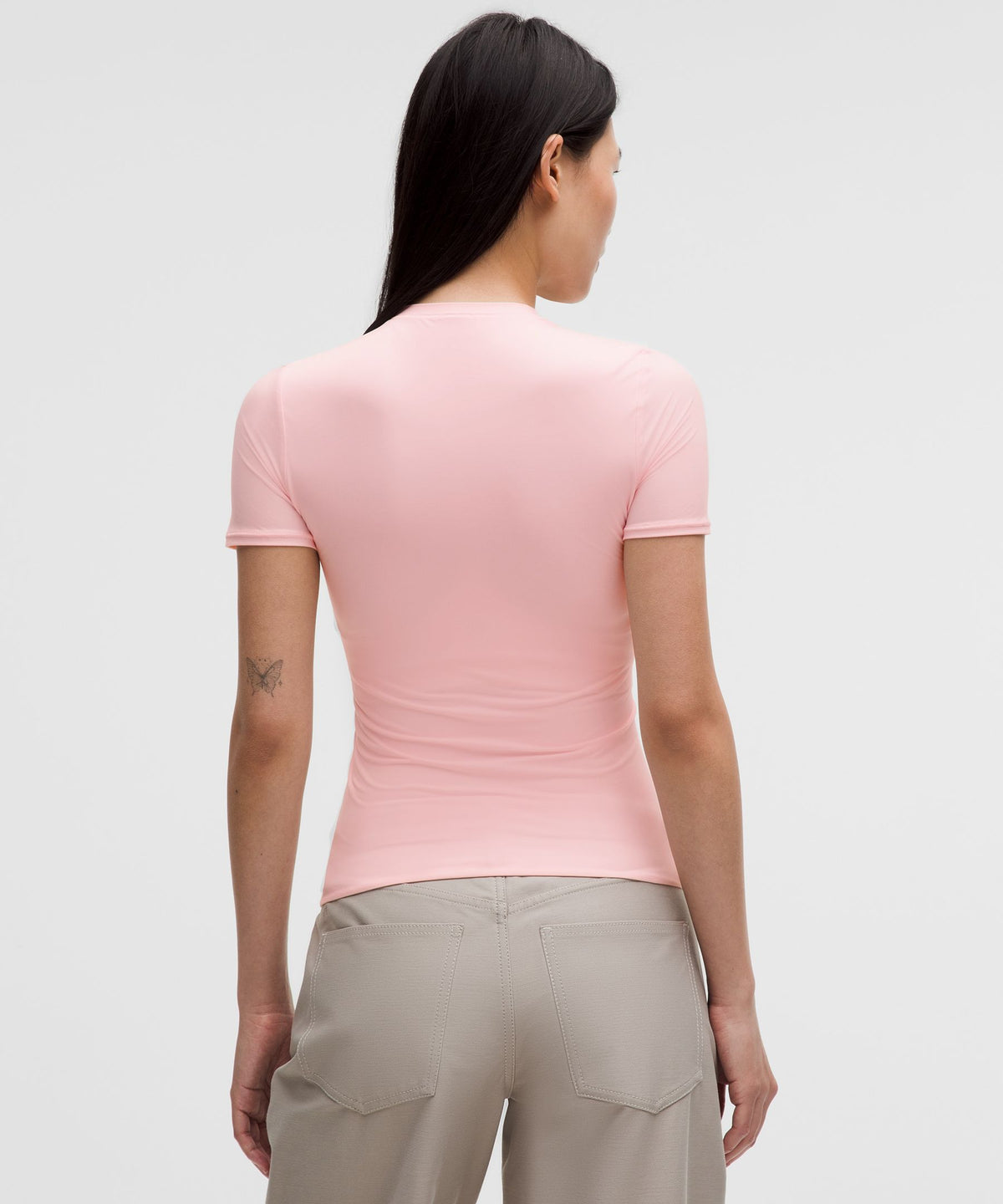 Wundermost Ultra-Soft Nulu Hip-Length Crewneck Shirt