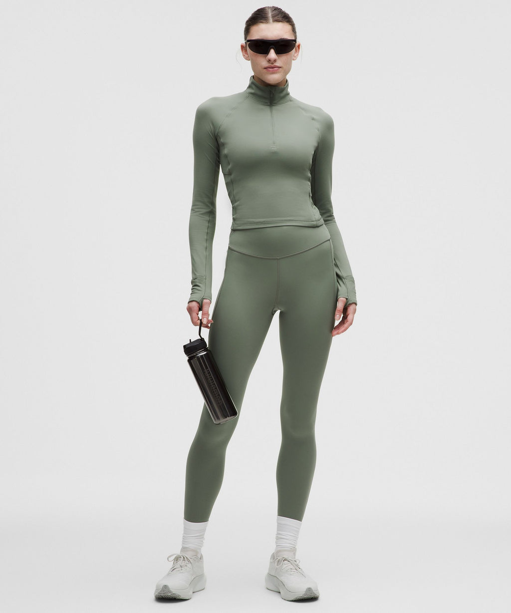 It's Rulu Cropped Half ZipUpdated