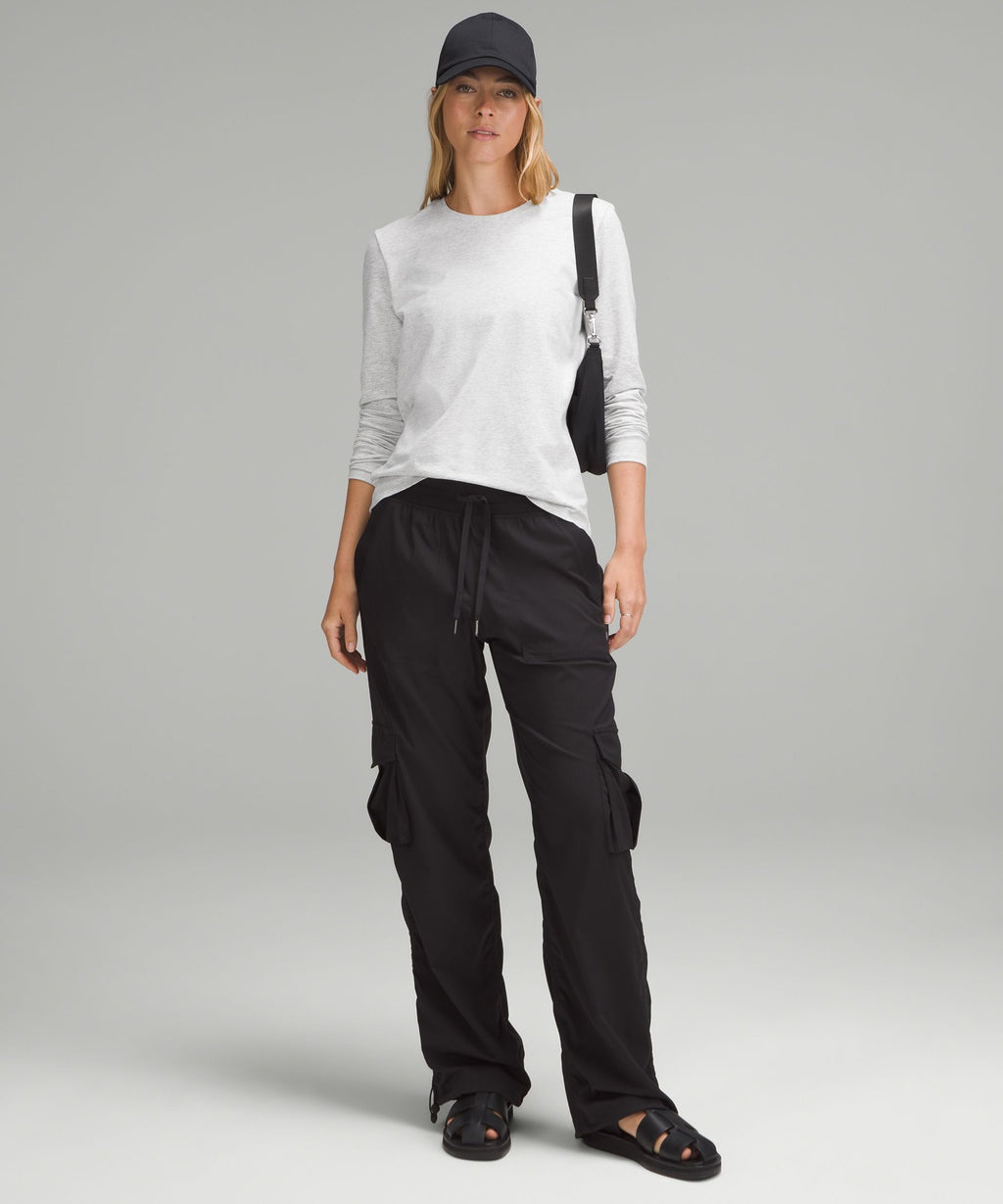 Organic Cotton Crewneck Long-Sleeve Shirt