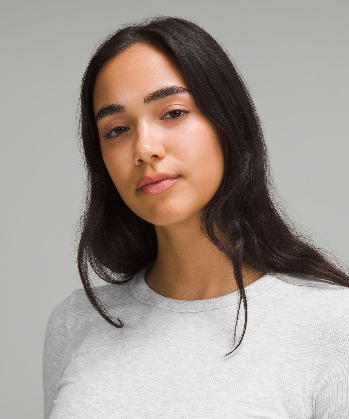 Hold Tight Straight-Hem Cropped Long-Sleeve Shirt