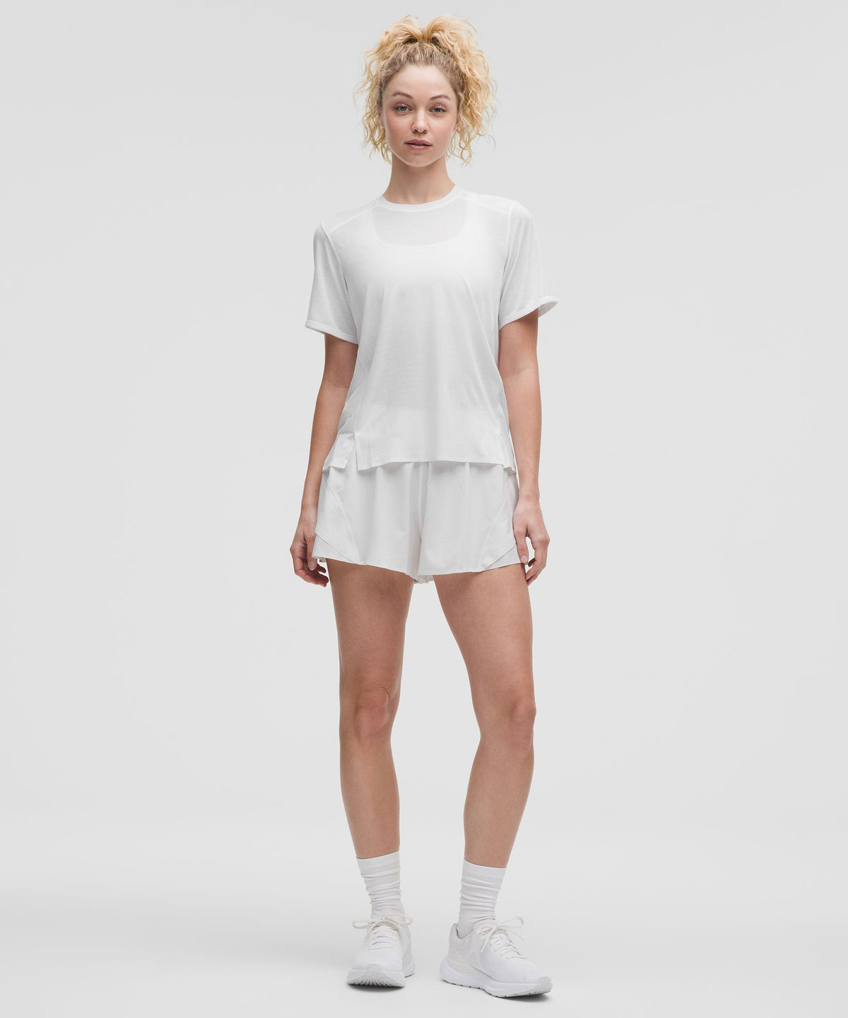 Women's Fast and Free Short-Sleeve ShirtMesh