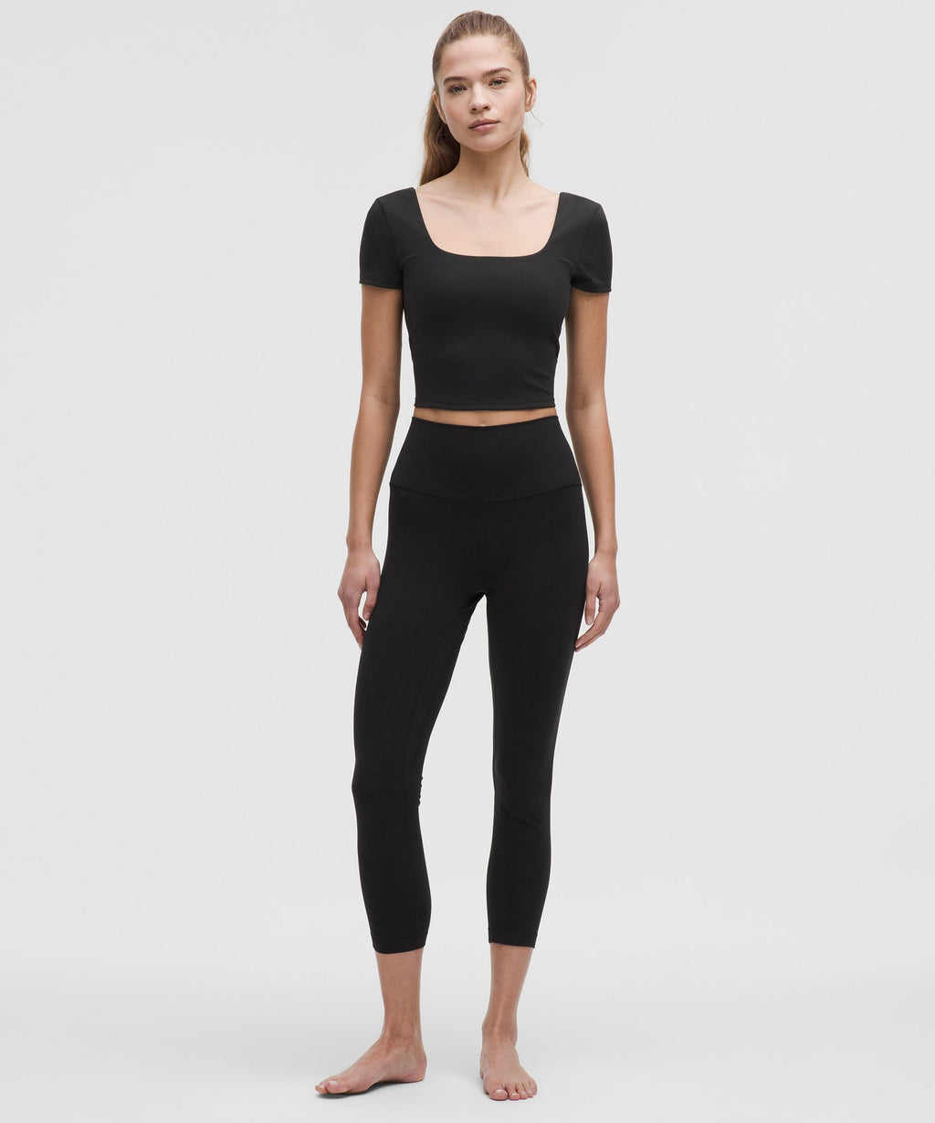 Wunder Under SmoothCover Square-Neck T-Shirt