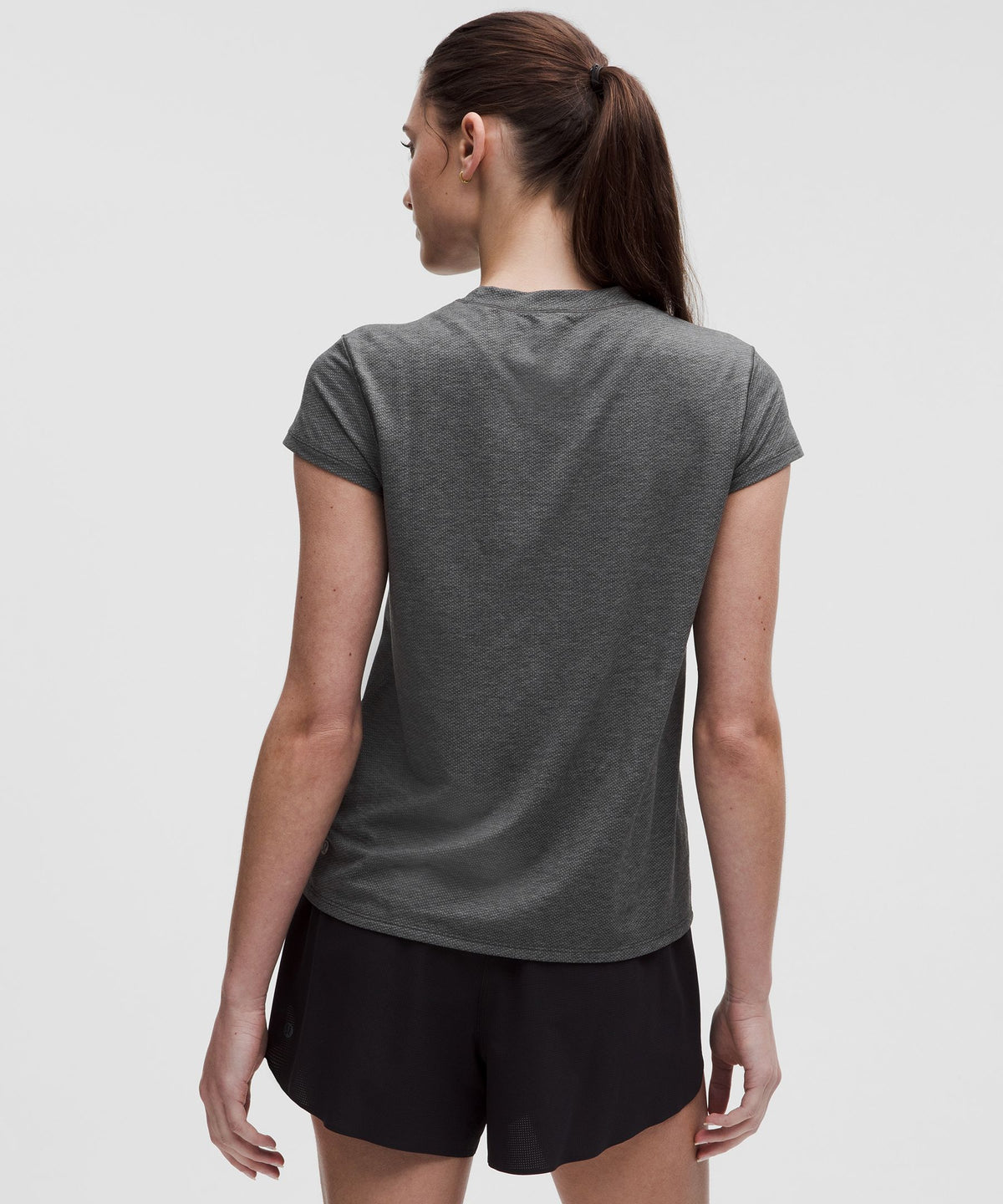 Mile Maker Run Crew Graphic Mesh Short-Sleeve Shirt