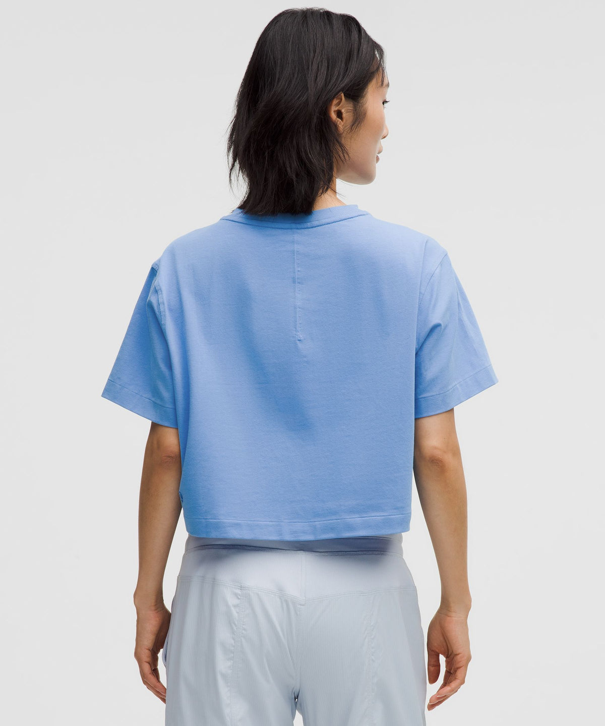 All Yours Organic Cotton-Blend Cropped T-Shirt