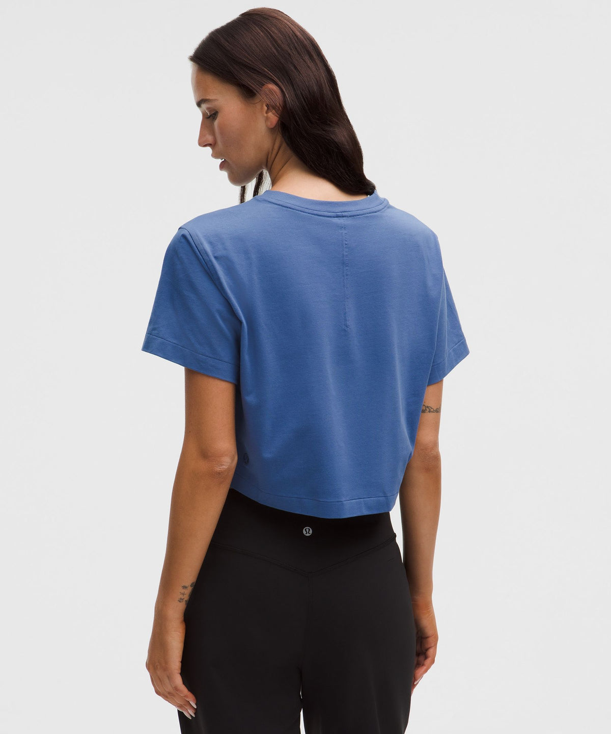 All Yours Organic Cotton-Blend Cropped T-Shirt