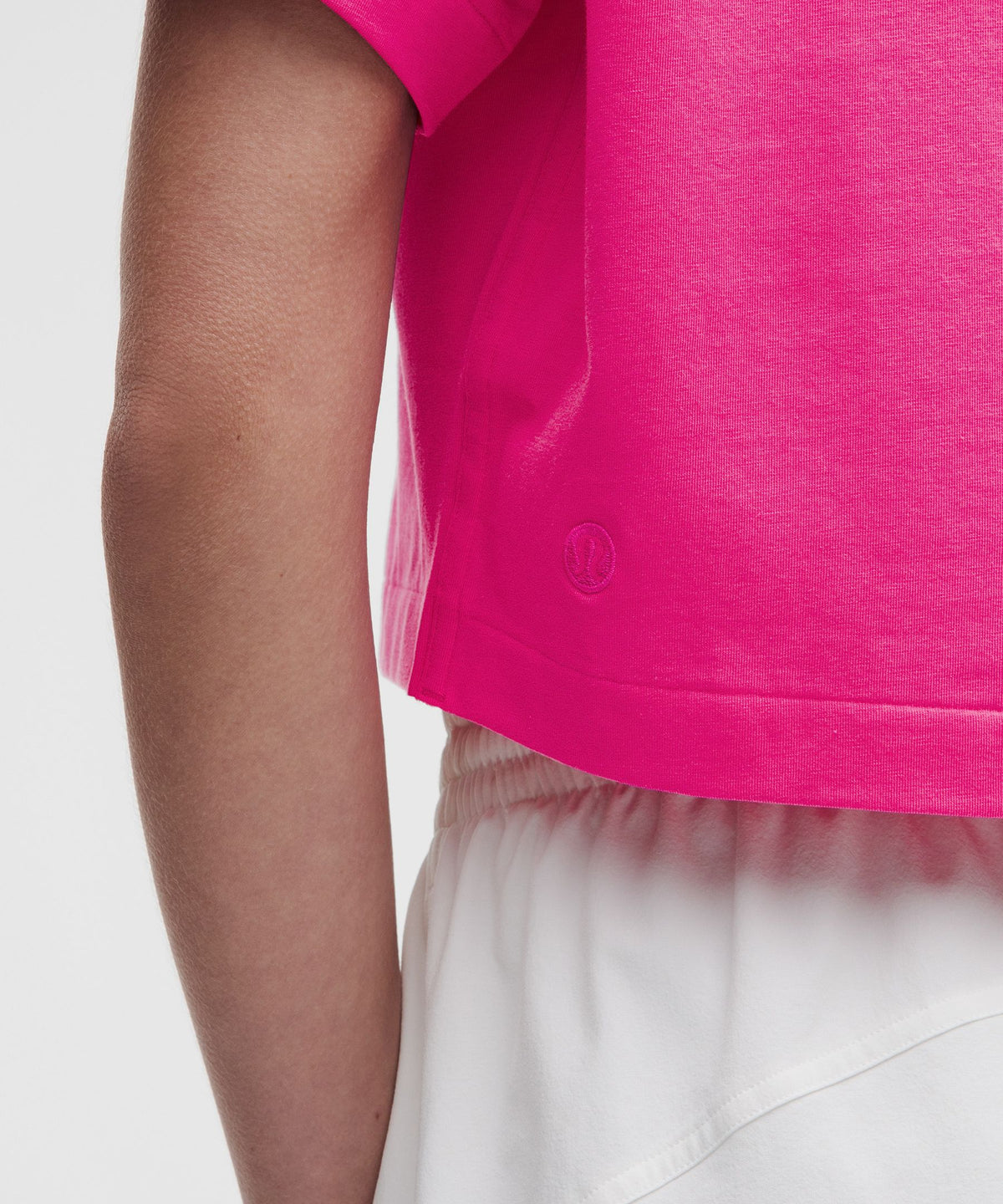 All Yours Organic Cotton-Blend Cropped T-Shirt