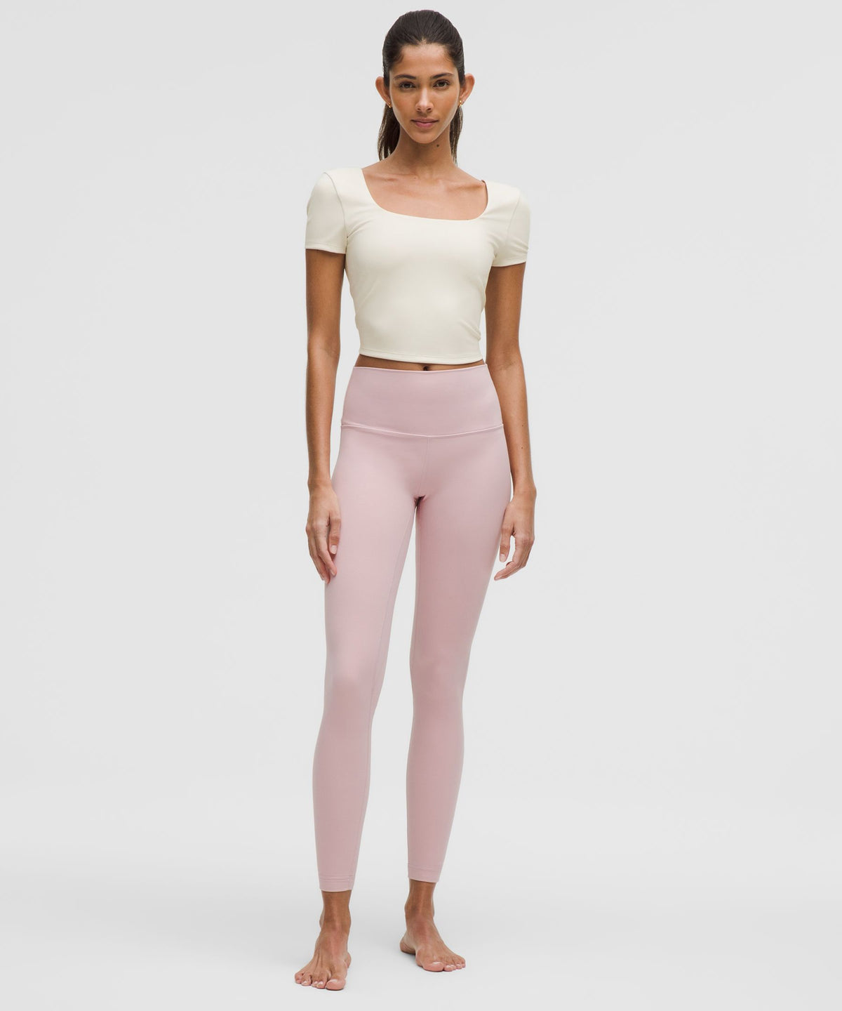 Wunder Under SmoothCover Square-Neck T-Shirt