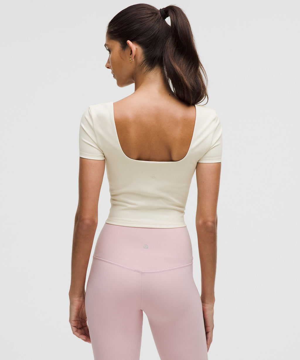 Wunder Under SmoothCover Square-Neck T-Shirt