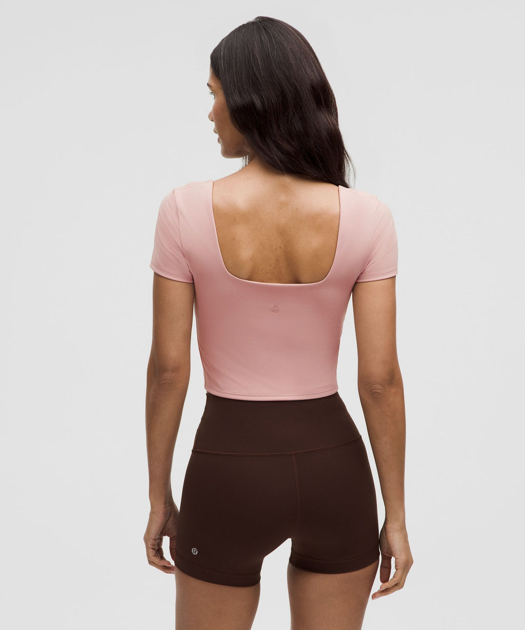 Wunder Under SmoothCover Square-Neck T-Shirt