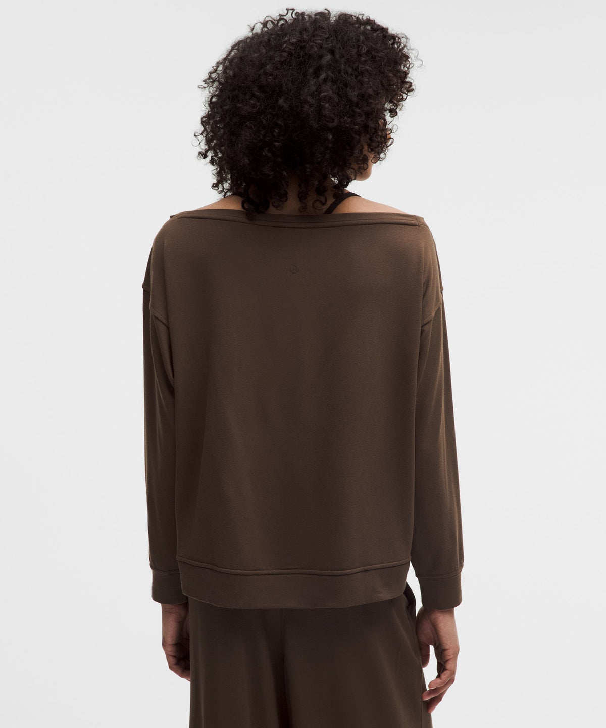 BeCalm Oversized Boatneck Long-Sleeve Shirt