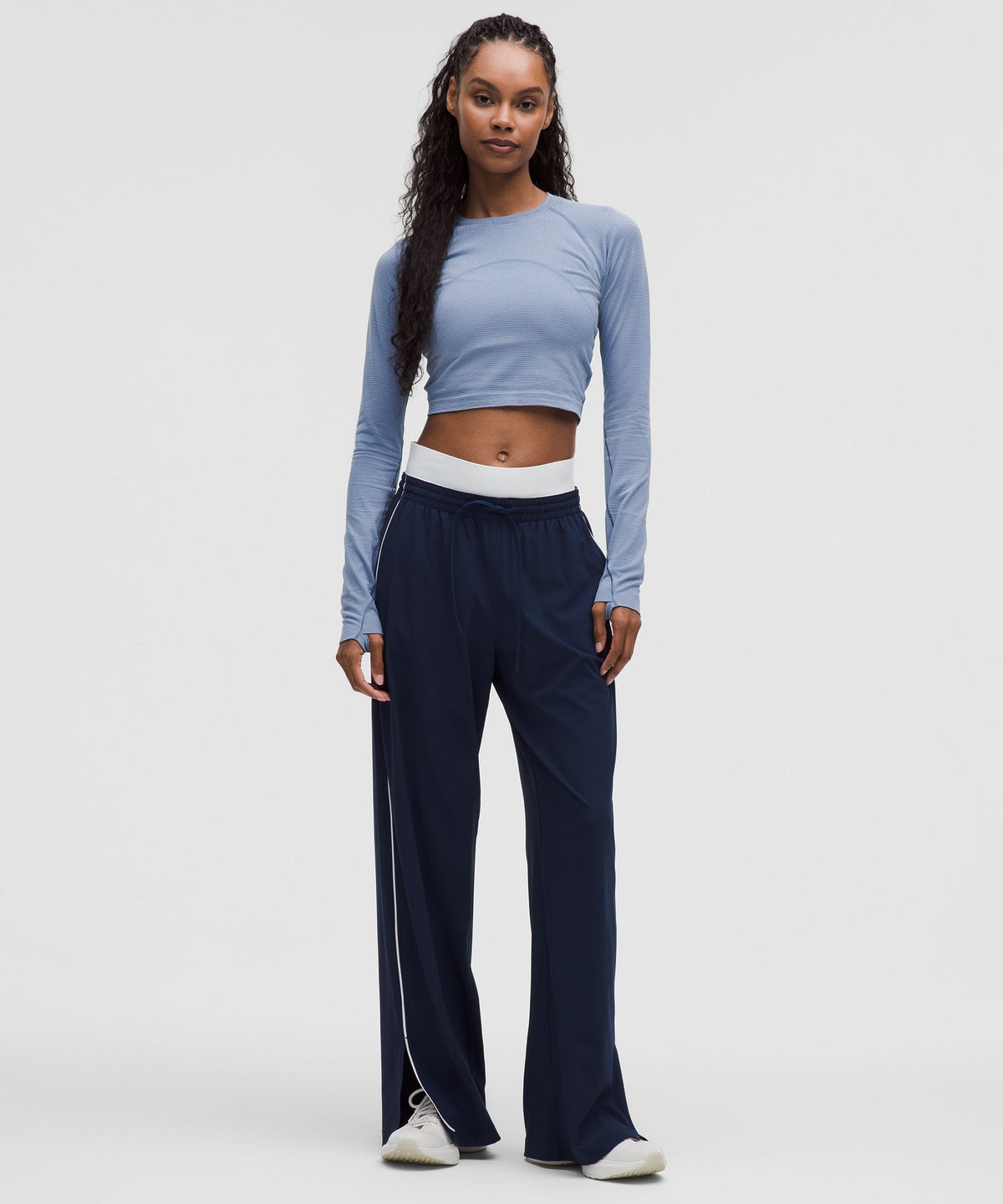 Swiftly Tech Cropped Long-Sleeve Shirt 2.0