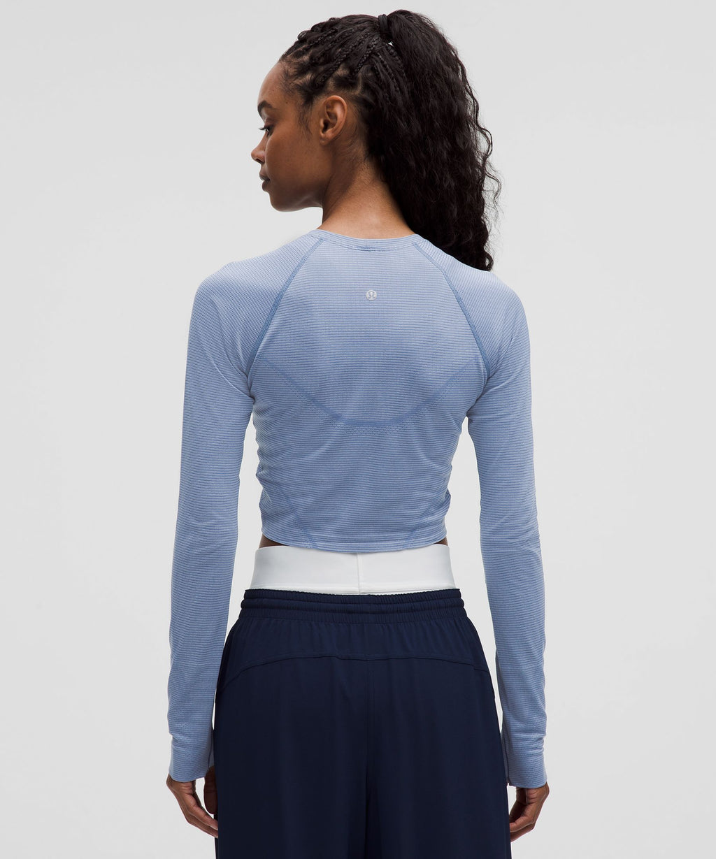 Swiftly Tech Cropped Long-Sleeve Shirt 2.0