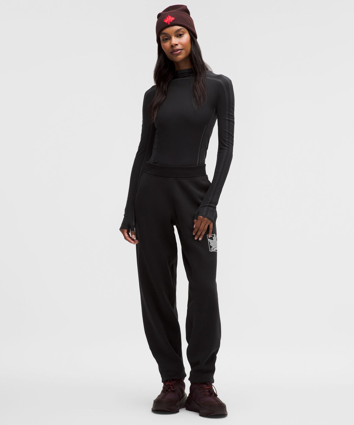 Team Canada Women's Seamless Mockneck Base LayerCOC Logo