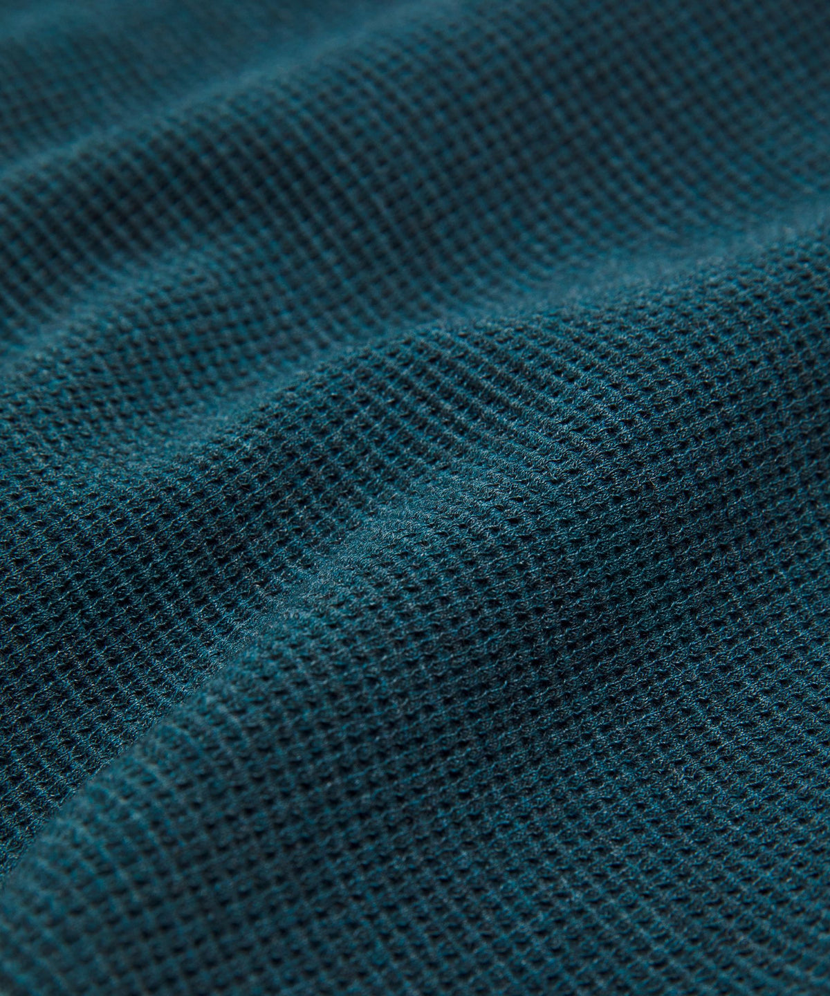 Scuba Cropped Funnel-Neck Half ZipWaffle