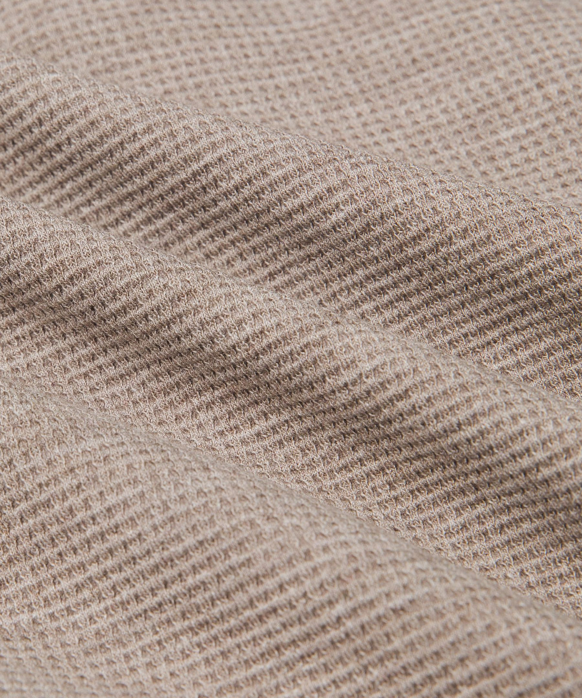 Scuba Cropped Funnel-Neck Half ZipWaffle