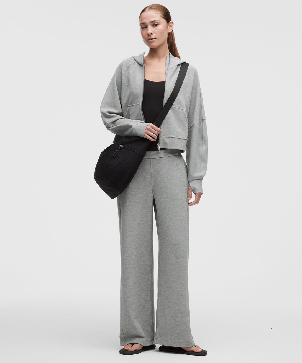 Scuba Oversized Full-Zip HoodieWaffle