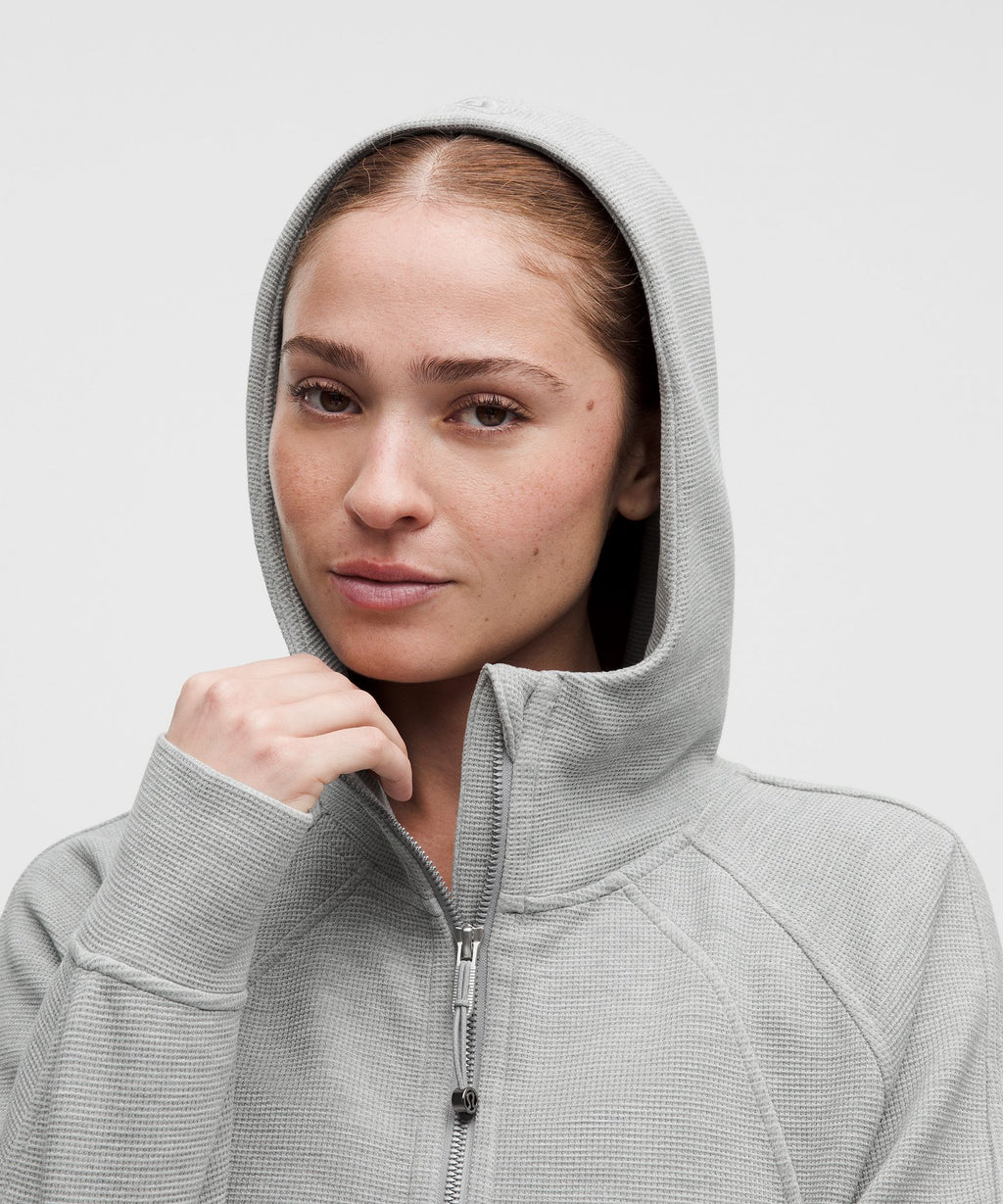 Scuba Oversized Full-Zip HoodieWaffle