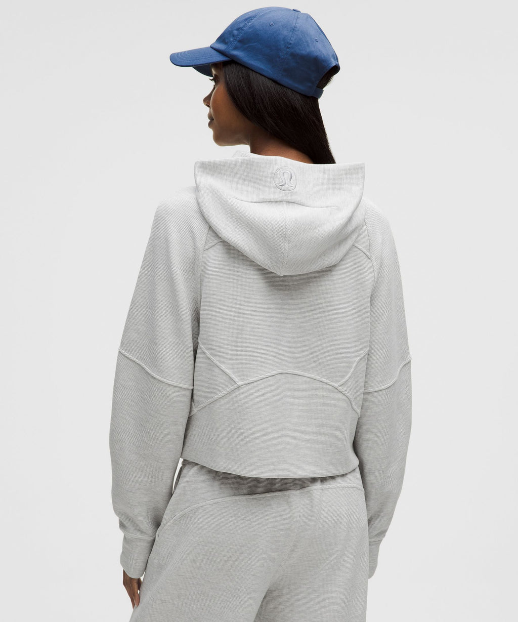Scuba Oversized Full-Zip HoodieWaffle