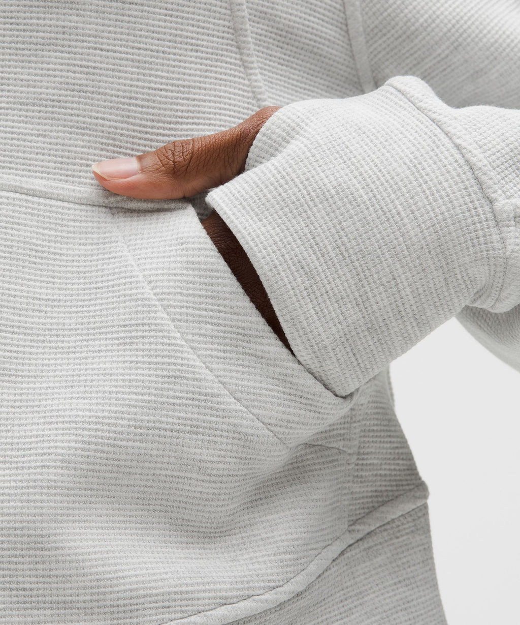Scuba Oversized Full-Zip HoodieWaffle