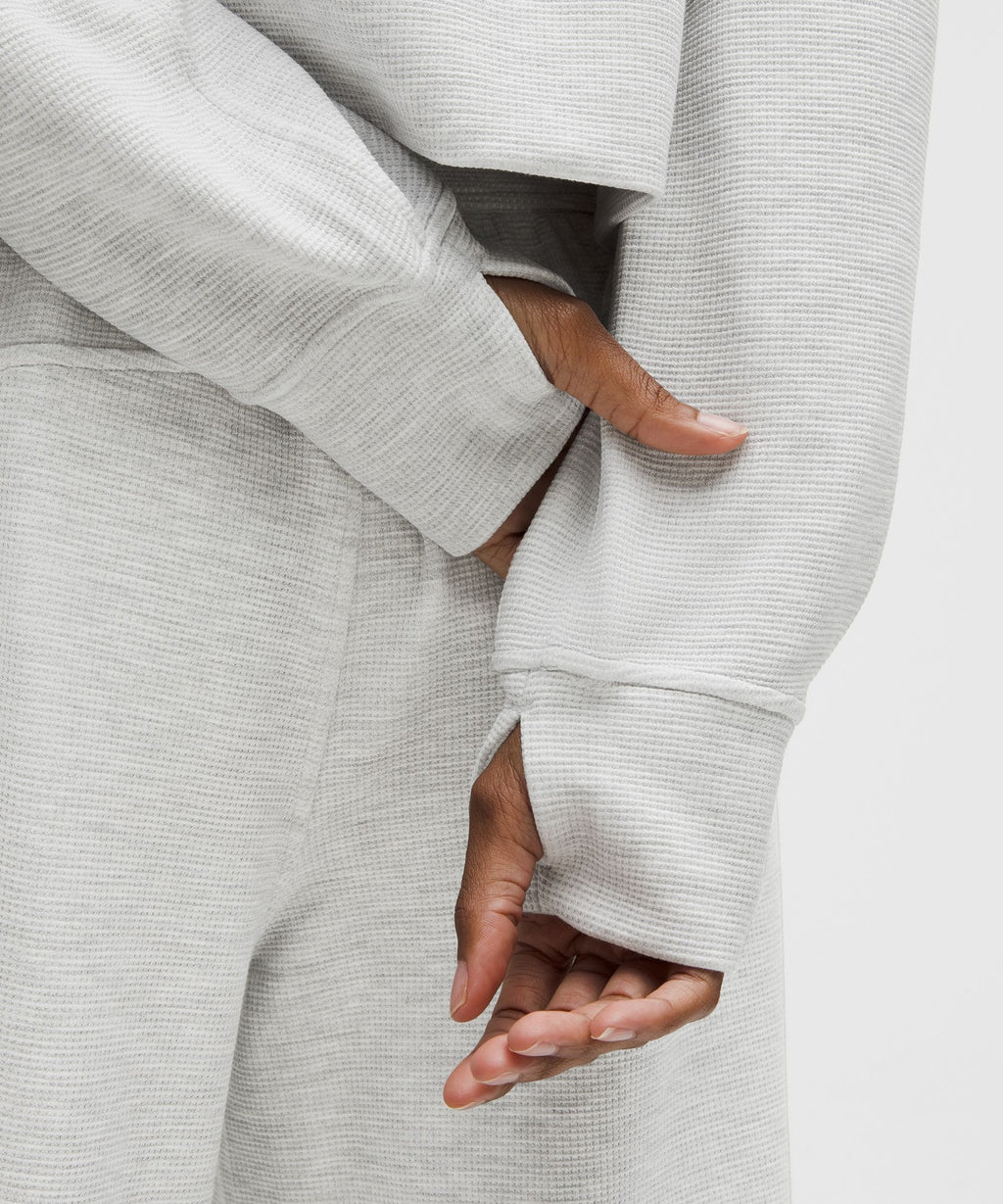 Scuba Oversized Full-Zip HoodieWaffle