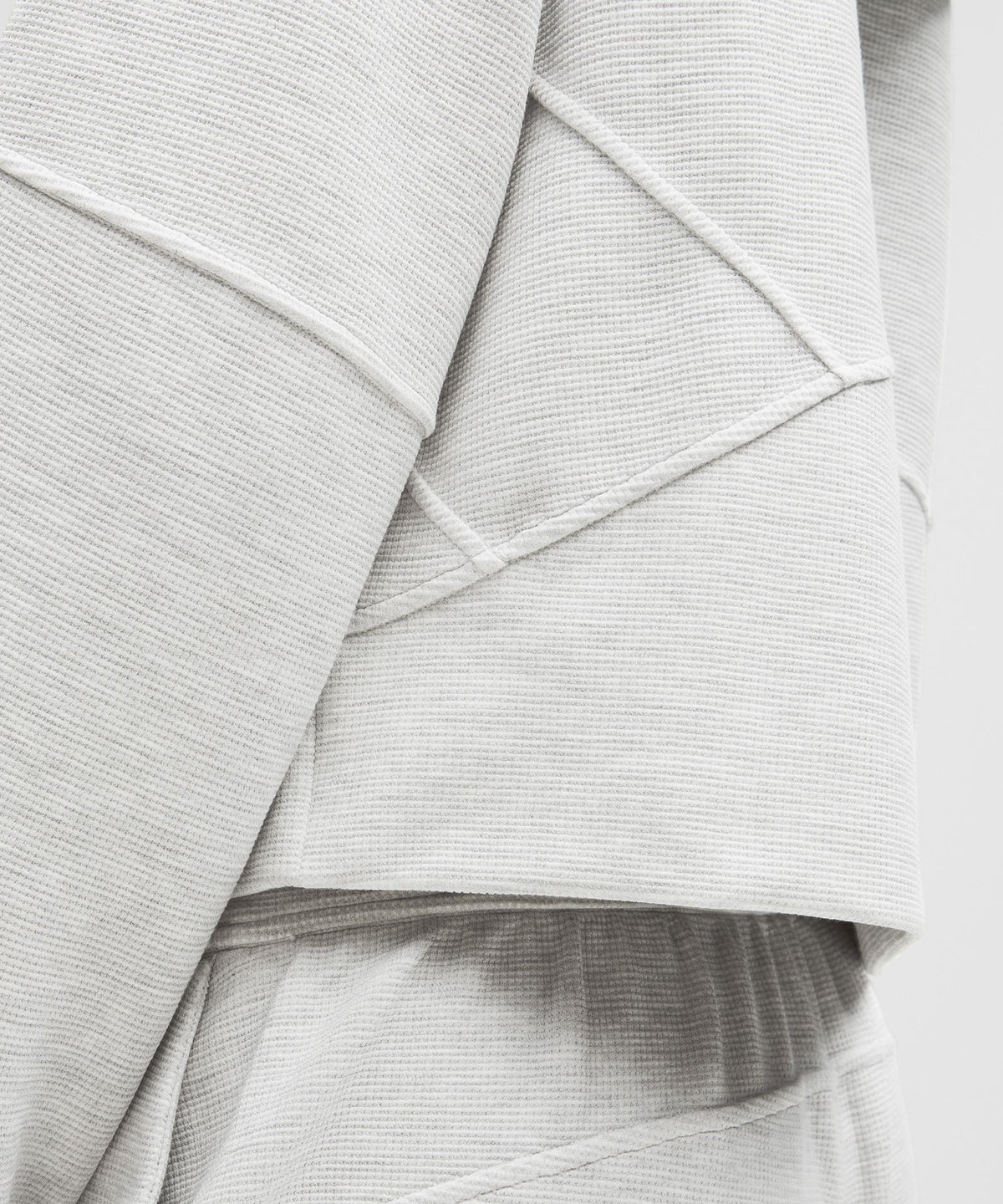 Scuba Oversized Full-Zip HoodieWaffle