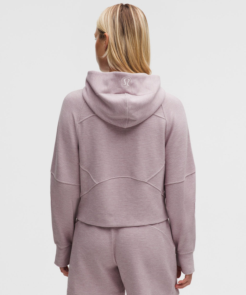 Scuba Oversized Full-Zip HoodieWaffle