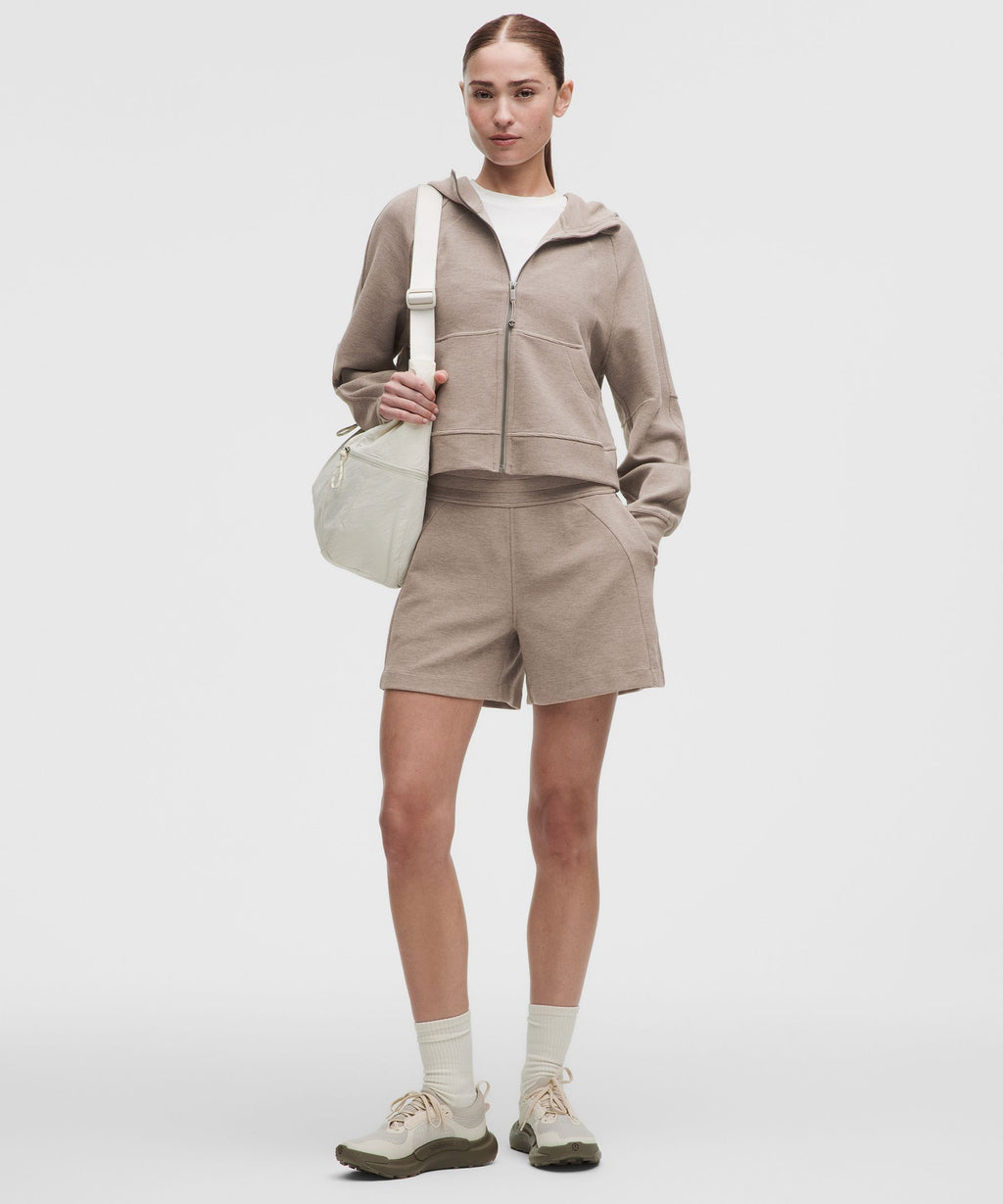 Scuba Oversized Full-Zip HoodieWaffle