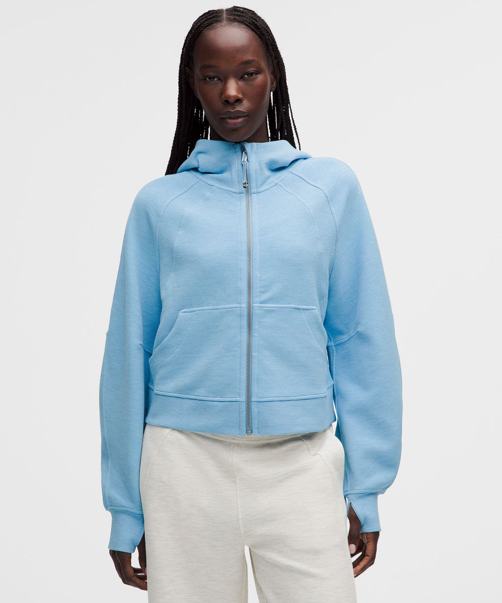 Scuba Oversized Full-Zip HoodieWaffle
