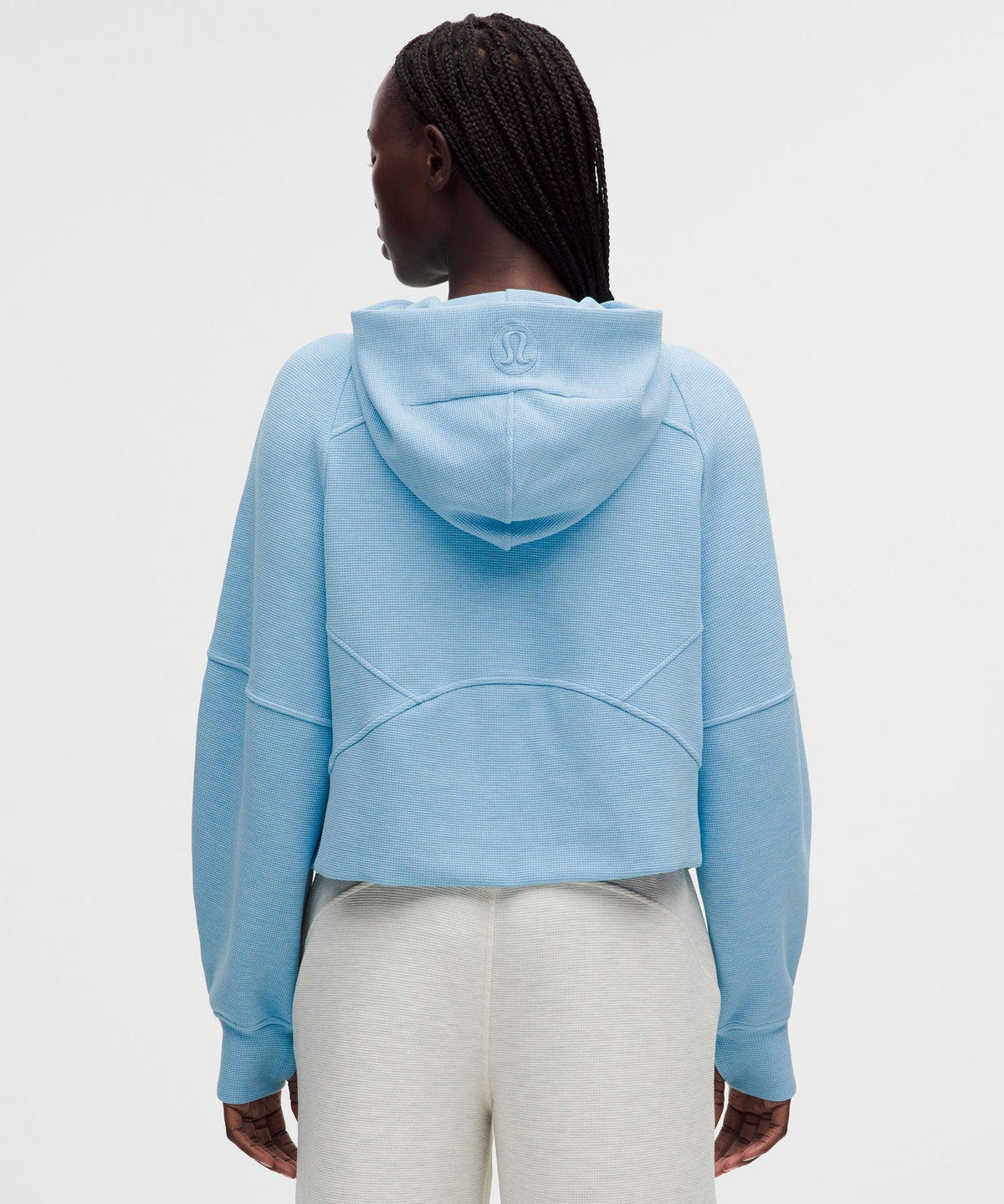 Scuba Oversized Full-Zip HoodieWaffle