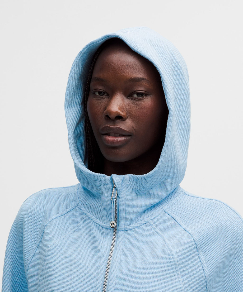 Scuba Oversized Full-Zip HoodieWaffle