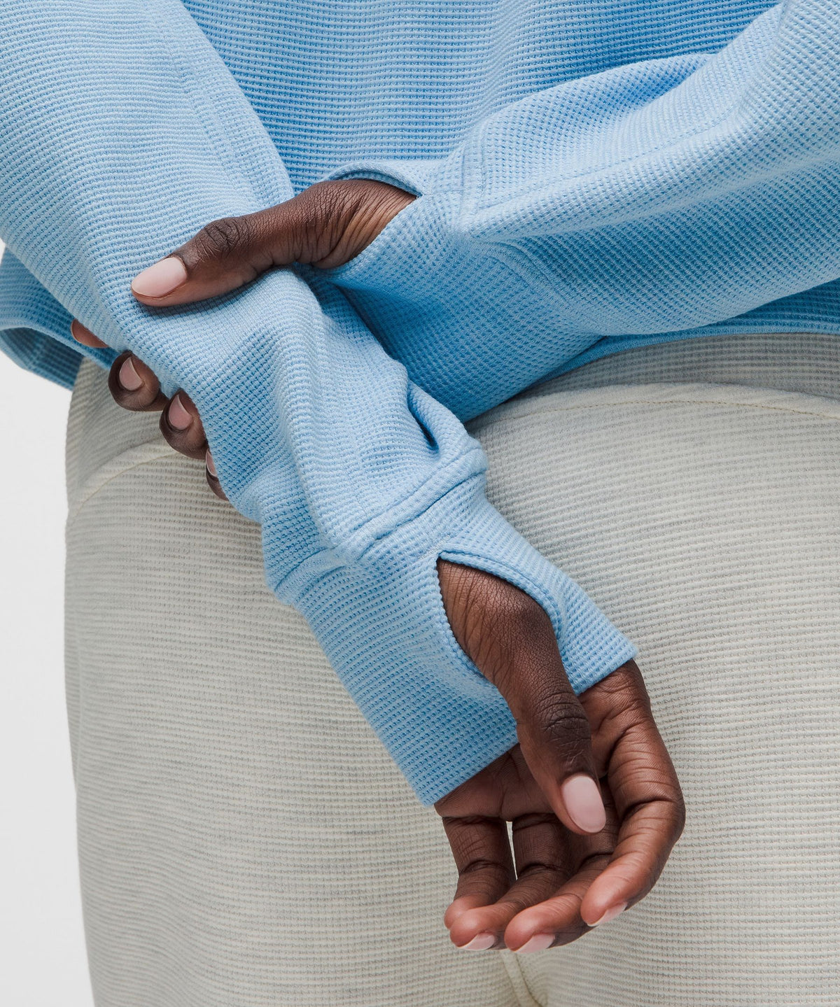 Scuba Oversized Full-Zip HoodieWaffle