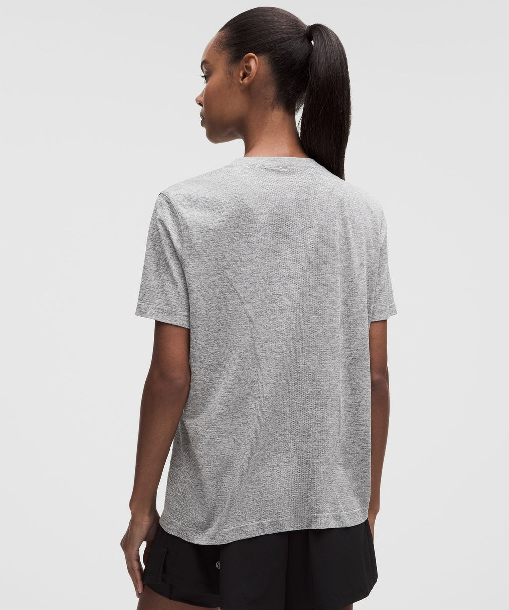 Swiftly Relaxed Short-Sleeve ShirtHip Length